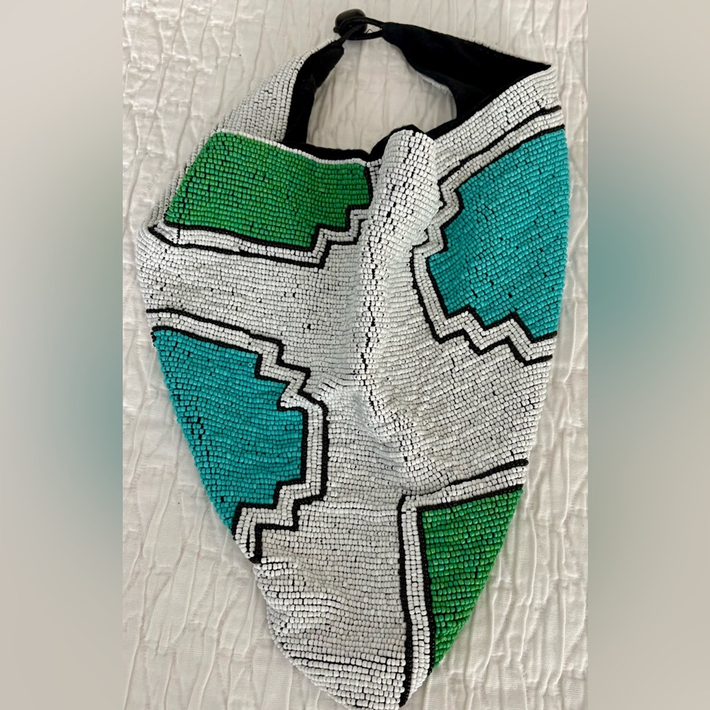 Beth Ladd Collections Beaded Scarf Necklace